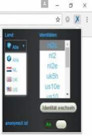 AnonymoX for Chrome